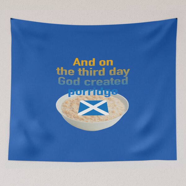 Item preview, And on the third day God created porridge. designed and sold by Papermouse.