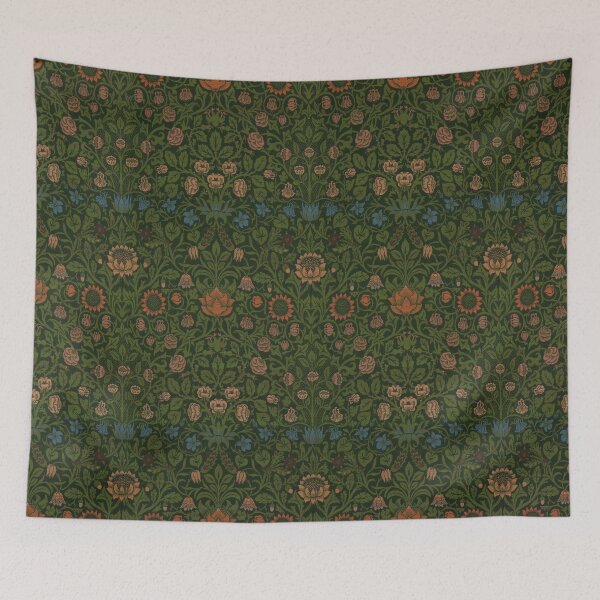 Item preview, Vintage Violet and Columbine Design, William Morris (1883) designed and sold by Douglas E. Welch Design and Photography.