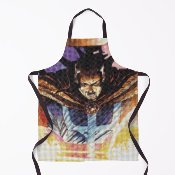 Aperçu de l'œuvre Couverture Pixelated Doctor Strange créée et vendue par Hvll1116.
