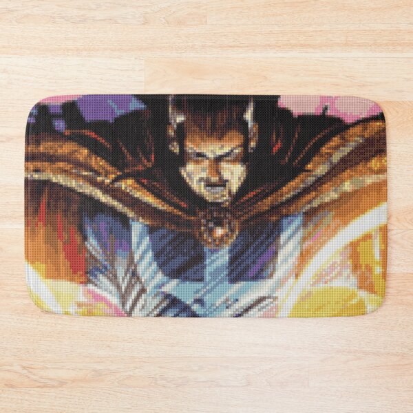 Aperçu de l'œuvre Couverture Pixelated Doctor Strange créée et vendue par Hvll1116.