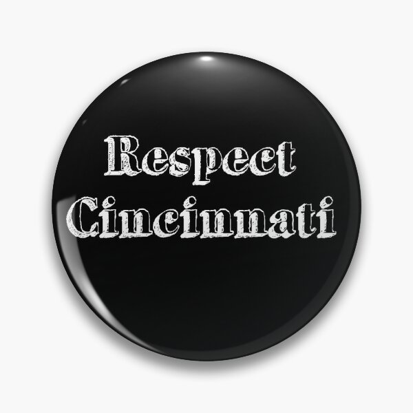 Item preview, Respect Cincinnati white designed and sold by Lulu-design.