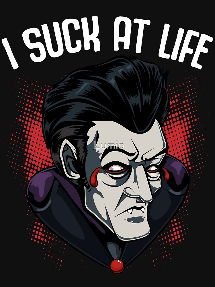 dracula sucks t shirt