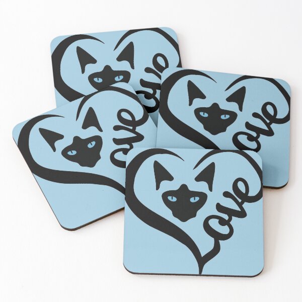 Item preview, Love Siamese Cat designed and sold by Woofleys&Co.