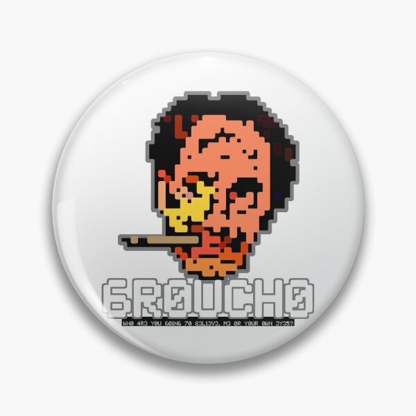 Item preview, 8bit groucho on credibility designed and sold by Xdelacra.