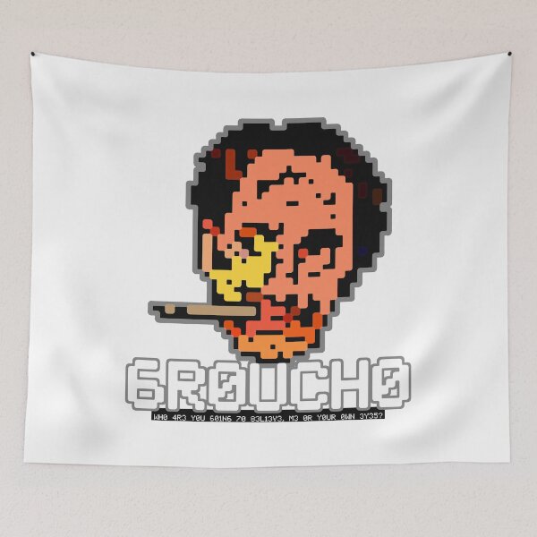 Item preview, 8bit groucho on credibility designed and sold by Xdelacra.