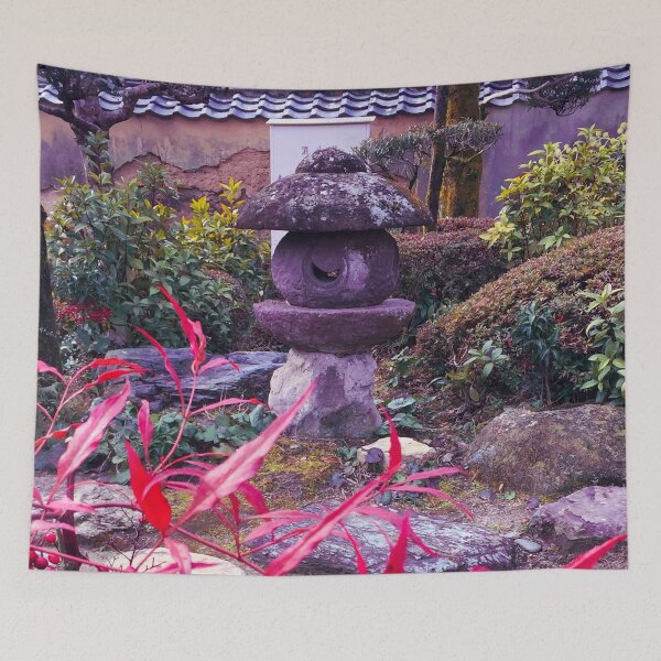 Item preview, Rock Garden Blue Iwakuni Japan designed and sold by SakuraSkies.