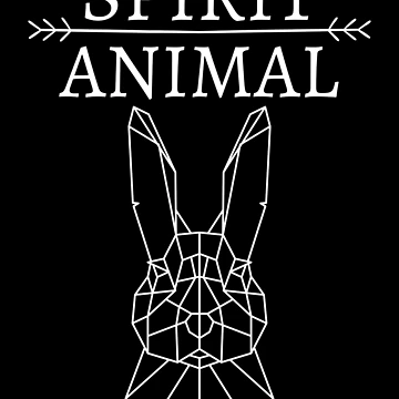 Artwork thumbnail, Spirit Animal - Rabbit by RIVEofficial