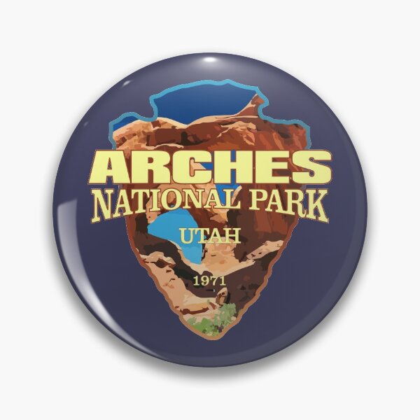 Item preview, Arches National Park (arrowhead) designed and sold by curranmorgan.