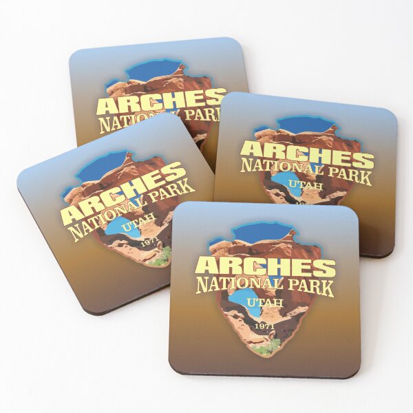 Item preview, Arches National Park (arrowhead) designed and sold by curranmorgan.