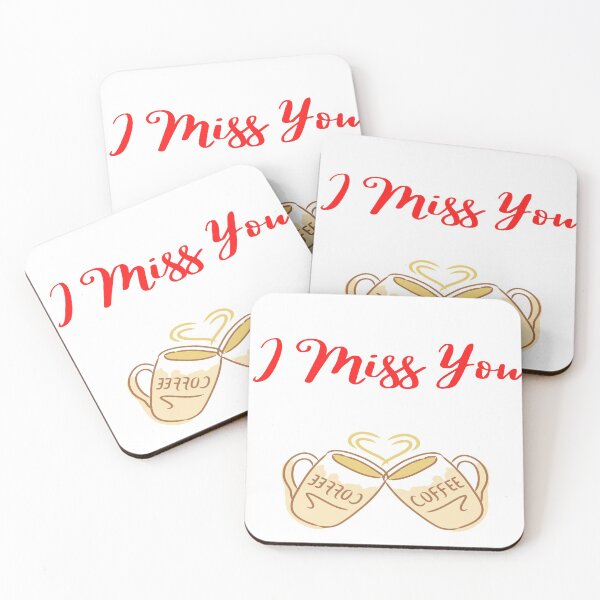 Item preview, Love Coffee, I Miss You designed and sold by danaJG.