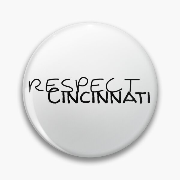 Item preview, Respect Cincinnati white designed and sold by Lulu-design.