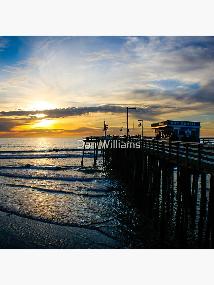 Pismo Beach Pier Sunset by williamsrdan
