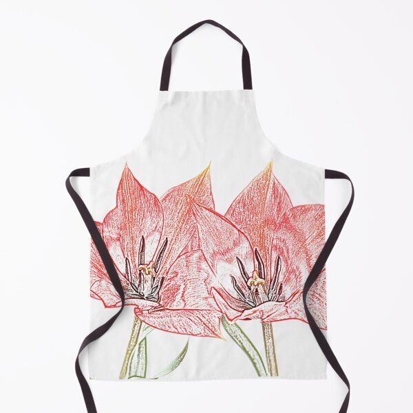 Item preview, Tulipa linifolia Flax-leaved tulip Miscellaneous tulip Artistic filter applied to photo designed and sold by Chris Burrows.