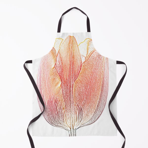Aperçu de l'œuvre Tulipa 'Prinses Irene' AGM Tulip Triumph Group Filtre artistique appliqué à la photo créée et vendue par Chris Burrows.