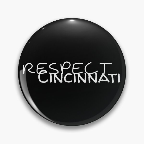 Item preview, Respect Cincinnati white designed and sold by Lulu-design.