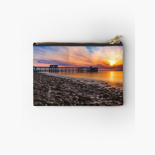 Item preview, penarth pier at sunrise designed and sold by Digitaldegs.