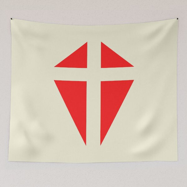 Item preview, Red Triangles Christian Cross designed and sold by EverLife.