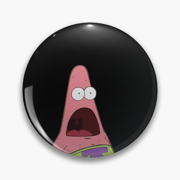 Item preview, Patrick the star meme shocked designed and sold by Omeris.
