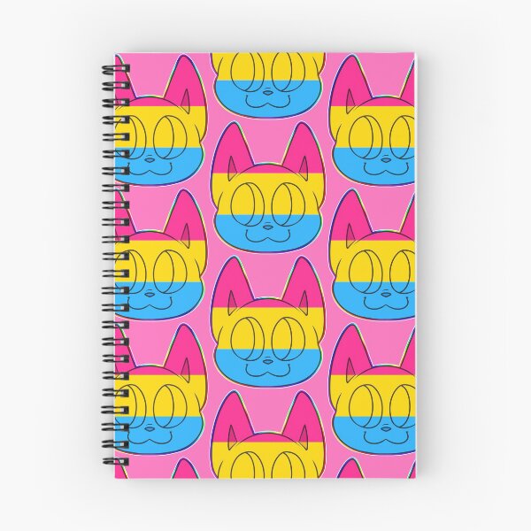 Item preview, Pansexual cat rainbow border designed and sold by FluffRave.