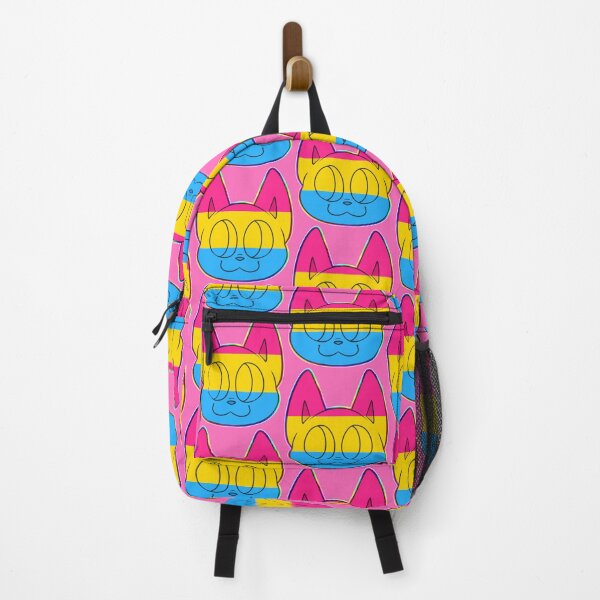 Item preview, Pansexual cat rainbow border designed and sold by FluffRave.