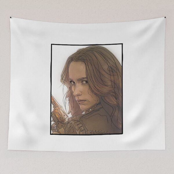 Item preview, Girl with the Big-Ass Gun designed and sold by Crestedge Designs.