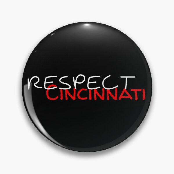 Item preview, Respect Cincinnati white and red designed and sold by Lulu-design.