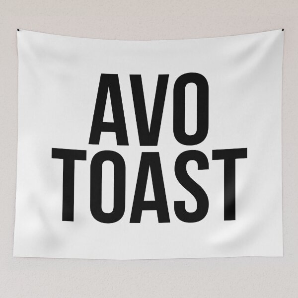 Item preview, avo toast designed and sold by MadEDesigns.