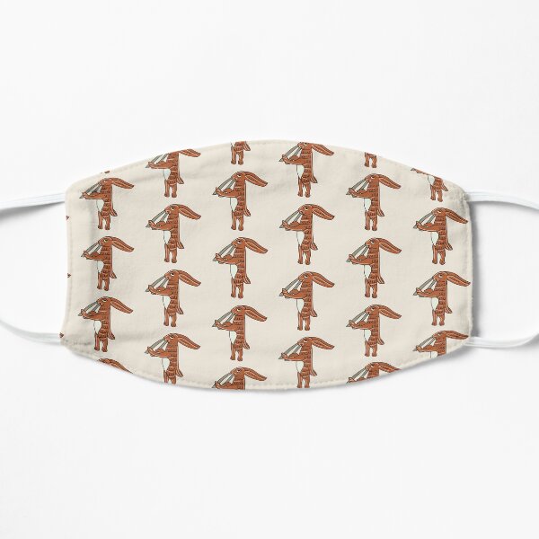WesterosCraft Rookery Music-Playing Rabbit Illustration Flat Mask