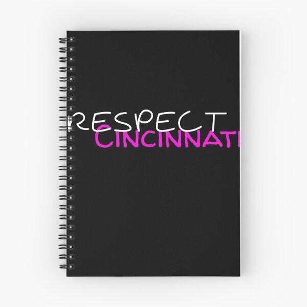 Item preview, Respect Cincinnati white and pink designed and sold by Lulu-design.