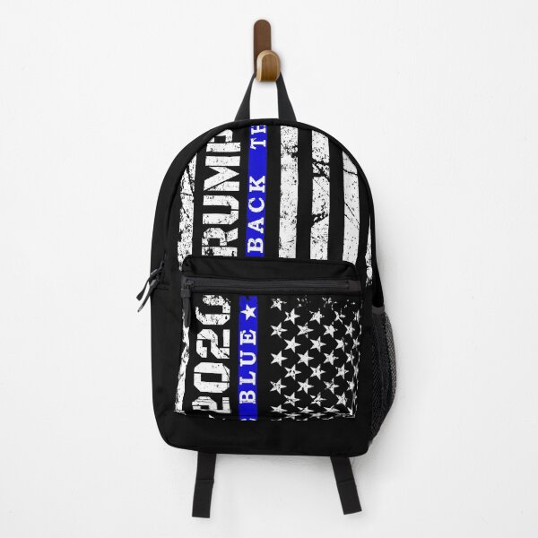 Item preview, Pro Trump 2020 Back The Blue Thin Blue Line Support Police designed and sold by MagicBoutique.