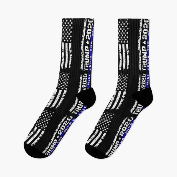 Item preview, Pro Trump 2020 Back The Blue Thin Blue Line Support Police designed and sold by MagicBoutique.