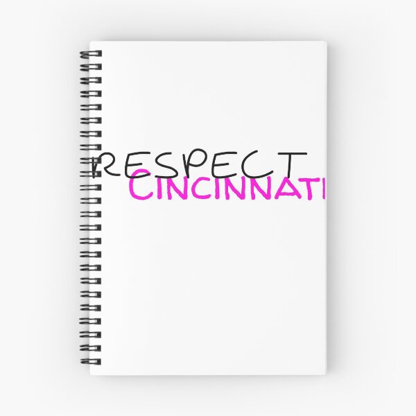 Item preview, Respect Cincinnati black and pink designed and sold by Lulu-design.