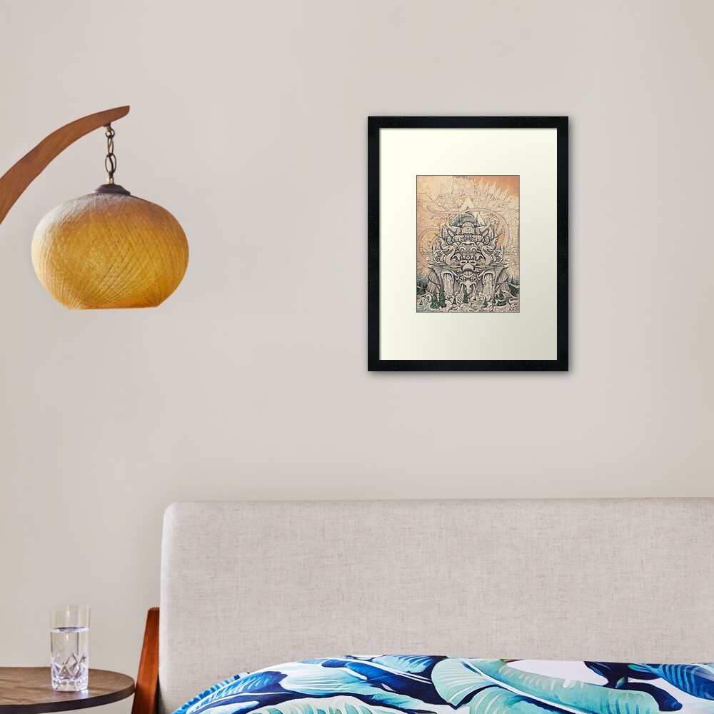 The Keeper of the Unknowable Framed Art Print