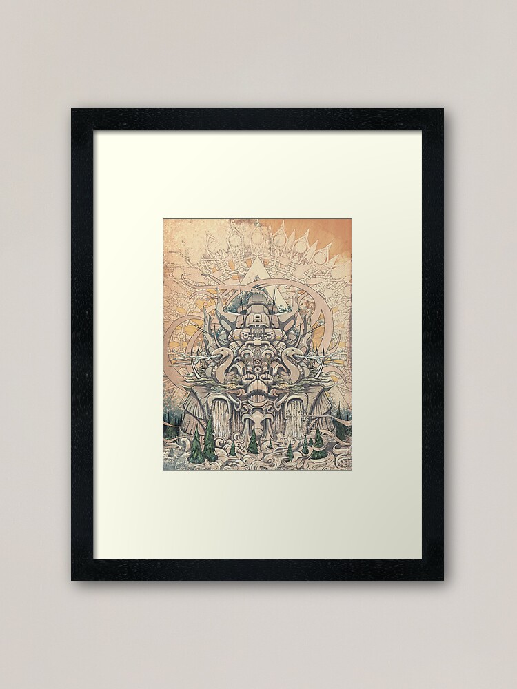 Alternate view of The Keeper of the Unknowable Framed Art Print