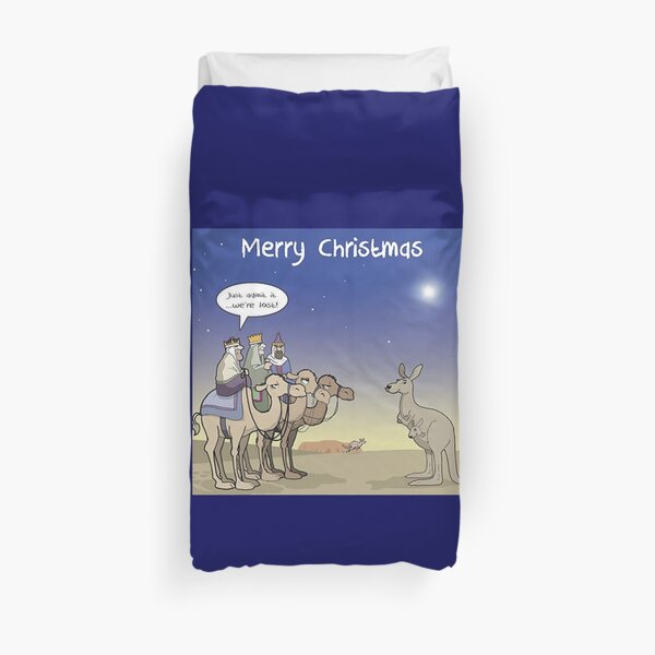 Lost Wisemen Duvet Cover