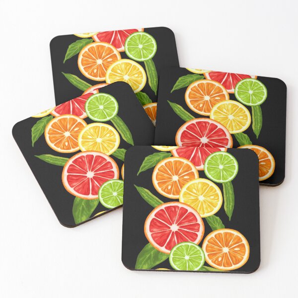 Item preview, Sliced Grapefruit Orange Limes and Lemons designed and sold by Alladin7.