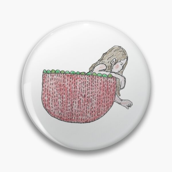 Item preview, The Strawberry Girl designed and sold by ArtChildGalore.