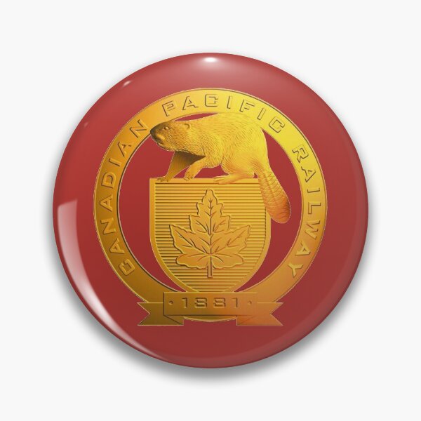 Item preview, Canadian Pacific Railway Golden Beaver Logo designed and sold by Sonoma-Custom.