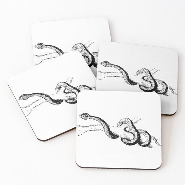 Item preview, Snake on a tree branch designed and sold by Minie08.