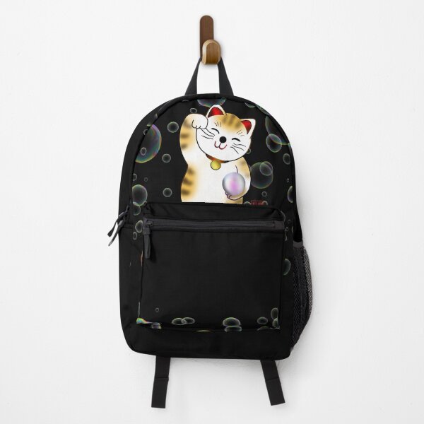 Item preview, Good luck cat, calico maneki with pearl designed and sold by CuisineCat.