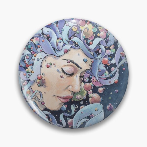 Item preview, Color of Dreams, original illustration designed and sold by EmmaBFantasyArt.