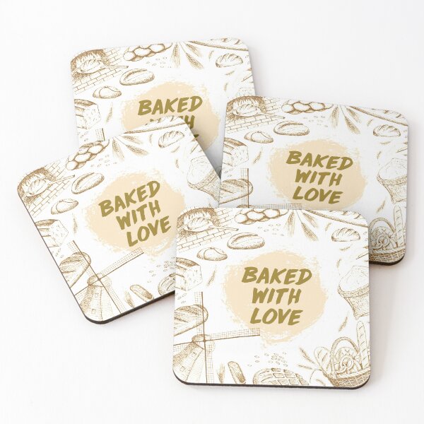 Item preview, Baked with Love designed and sold by ElenaDanilo.