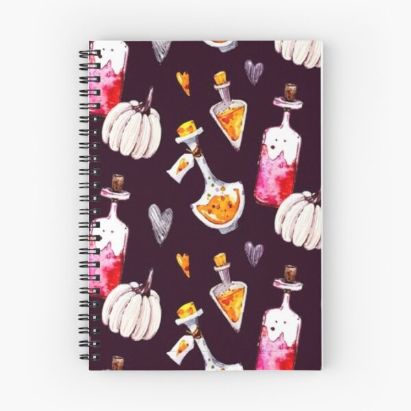 Item preview,  Black, white, Orange, pink, cute Halloween watercolor pattern, boo, witch, candy, bat, witch hat, pumpkin, latest Halloween bestselling, trending designed and sold by August-E.
