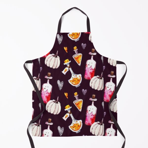 Item preview, Black, white, Orange, pink, cute Halloween watercolor pattern, boo, witch, candy, bat, witch hat, pumpkin, latest Halloween bestselling, trending designed and sold by August-E.