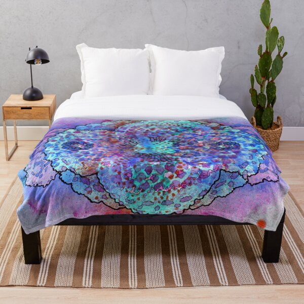 Stain 8 Throw Blanket