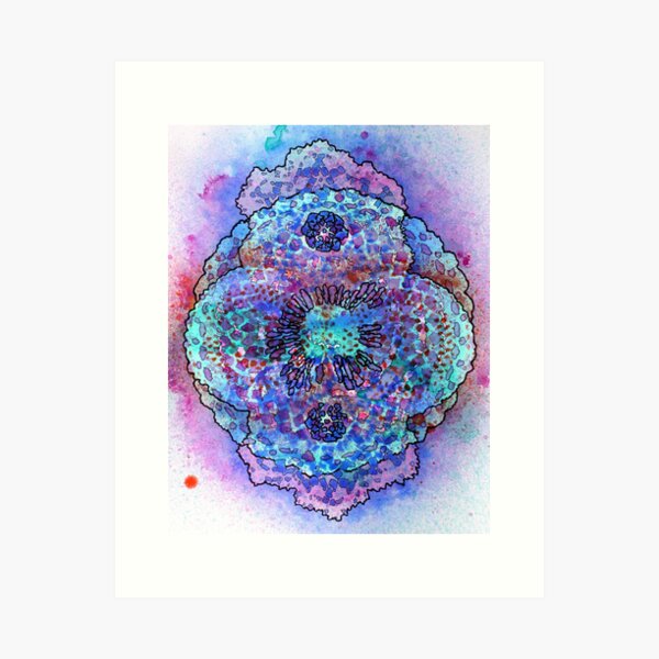 Stain 8 Art Print