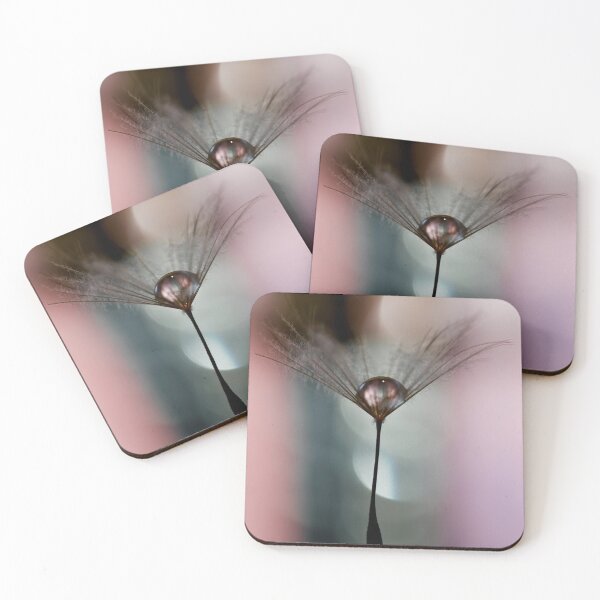 Item preview, Flight of The Teardrops. Dusky Pink & Teal III designed and sold by IanDonCrockett.