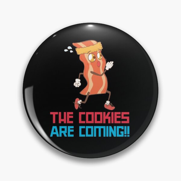 Item preview, The Cookies are Coming!! Running Bacon designed and sold by AndApArt.