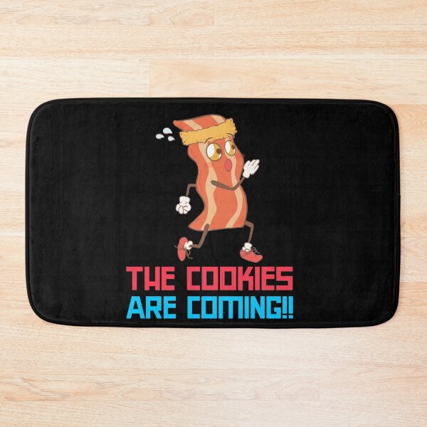 Item preview, The Cookies are Coming!! Running Bacon designed and sold by AndApArt.