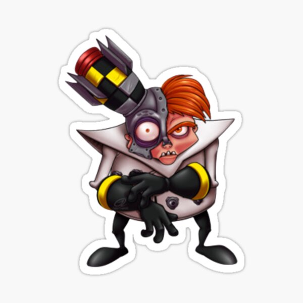 Crash Bandicoot Doctor N Gin Sticker